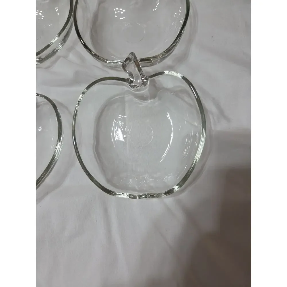 Vtg Hazel Atlas Orchard Apple Bowls 5 1/2
